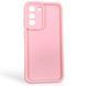 Чохол силіконовий Soft Touch для Samsung Galaxy S21 FE рожевий (Повний захист камери) 0054030 фото 1
