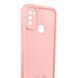 Чехол силиконовый Soft Touch для Samsung Galaxy M11 розовый (Полная защита камеры) 0053980 фото 3