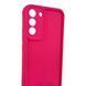 Чехол силиконовый Soft Touch для Samsung Galaxy S22 Plus малиновый (Полная защита камеры) 0054075 фото 3