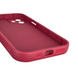 Чохол силіконовий Soft Touch з 3D принтом для Apple iPhone 12 бордовий (Повний захист камери) 0040229 фото 5