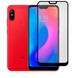 Защитное стекло МАТОВОЕ для телефона Xiaomi Redmi 6 Pro противоударное на сяоми редми 6 про черное 0039296 фото 1