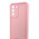 Чохол силіконовий Soft Touch для Samsung Galaxy S21 FE рожевий (Повний захист камери) 0054030 фото 4