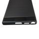 Чохол для телефона Samsung Galaxy S22 Ultra (SM-S908B) карбоновий протиударний з високими бортами чорний 0052226 фото 6