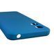 Чохол для Motorola Moto E13 (PAXT0034) силіконовий з мікрофіброю нековзний на моторола е13 синій 0031677 фото 6