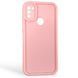 Чехол силиконовый Soft Touch для Samsung Galaxy M11 розовый (Полная защита камеры) 0053980 фото 1