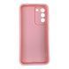 Чохол силіконовий Soft Touch для Samsung Galaxy S21 FE рожевий (Повний захист камери) 0054030 фото 2