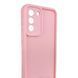 Чохол силіконовий Soft Touch для Samsung Galaxy S21 FE рожевий (Повний захист камери) 0054030 фото 3