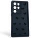 Чохол силіконовий Soft Touch з 3D принтом для Samsung Galaxy S23 Ultra чорний (Повний захист камери) 0057729 фото 1