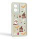 Чехол силиконовый Soft Touch с 3D принтом Атрибуты Гарри Поттера для Samsung Galaxy A23 5G молочный (Полная защита камеры) 0075379 фото 1