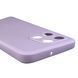 Чохол для Huawei Honor X6a (WDY-LX1) з квадратними гранями із захистом камери на хонор х6а бузковий 0012296 фото 5