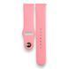 Ремешок силиконовый 20 мм для Motorola Moto Watch 100 розовый 0055368 фото 6