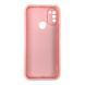 Чехол силиконовый Soft Touch для Samsung Galaxy M11 розовый (Полная защита камеры) 0053980 фото 2