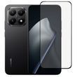Захисне скло для телефона Xiaomi 15T протиударне на весь екран прозоре з чорною рамкою