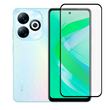 Защитное стекло для телефона Infinix Smart 8 противоударное полноэкранное на инфиникс смарт 8 черное