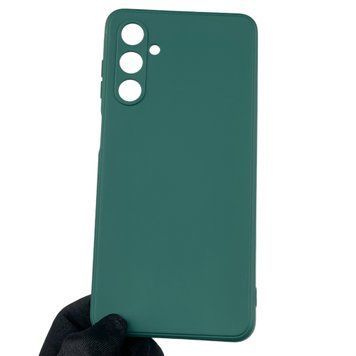 Чохол для Samsung Galaxy M54 5G (SM-M546B) з квадратними гранями із захистом камери на самсунг м54 зелений 0012640 фото