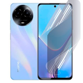 Плівка гідрогелева для Realme V50S глянсова протиударна на реалмі в50с прозора 0034013 фото