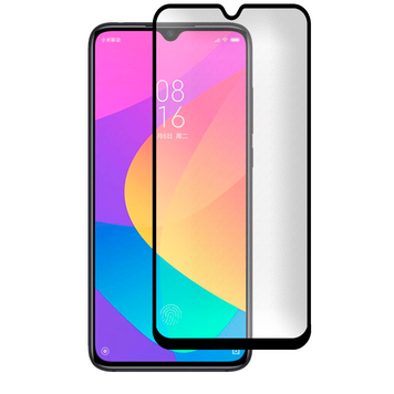 Защитное стекло МАТОВОЕ для телефона Xiaomi CC9E противоударное полноэкранное на сяоми сс9е черное 0039297 фото
