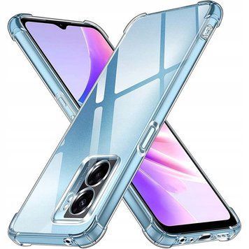 Прозорий протиударний чохол для Oppo A77 з посиленими кутами із захистом камери (силікон TPU, оппо а77) 0061582 фото