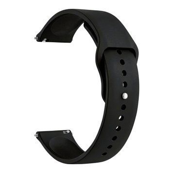 Ремешок силиконовый 22 мм для Garmin Forerunner 255 черный 0057261 фото