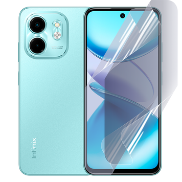 Плёнка гидрогелевая для Infinix Smart 9 HD глянцевая противоударная на инфиникс смарт 9 хд прозрачная 0035350 фото