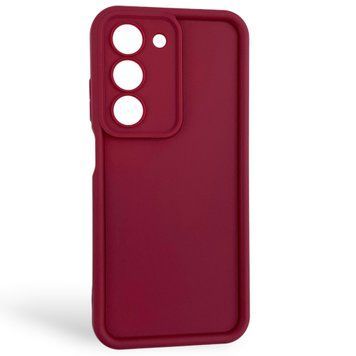 Чехол силиконовый Soft Touch для Realme C75 бордовый (Полная защита камеры) 0054182 фото