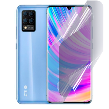 Плёнка гидрогелевая для ZTE Blade 20 Pro 5G глянцевая противоударная на зте блейд 20 про 5г прозрачная 0035400 фото