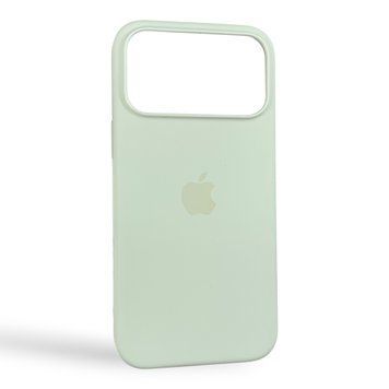 Чохол Silicone Case MagSafe для Apple iPhone 18 Pro Max Vanilla молочний (силікон, мікрофібра) 0073806 фото