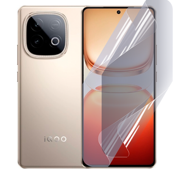 Плёнка гидрогелевая для VIVO IQOO Z10 Turbo Pro глянцевая противоударная на виво айку з10 турбо про прозрачная 0034948 фото