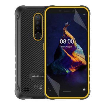 Плёнка гидрогелевая для Ulefone Armor X8 МАТОВАЯ на улефон армор х8 прозрачная 0007236 фото