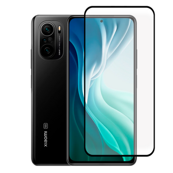 Защитное стекло для телефона Xiaomi Mi 11i противоударное полноэкранное на сяоми ми 11и черное 0038391 фото