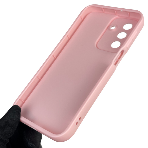 Чохол силіконовий Soft Touch з 3D принтом Майнкрафт для Samsung Galaxy A17 5G (SM-A175F) рожевий (Повний захист камери) 0041181 фото