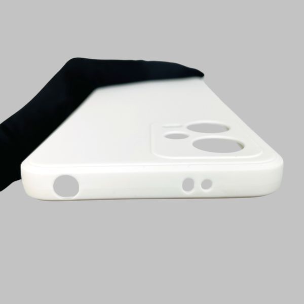 Чехол для Xiaomi POCO X5 5G с квадратными гранями с защитой камеры на сяоми поко х5 5г белый 0001505 фото