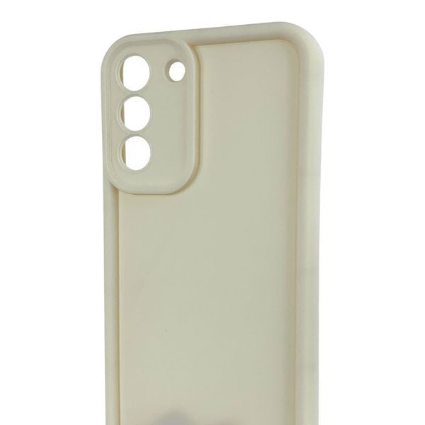Чохол силіконовий Soft Touch для Samsung Galaxy S22 Plus молочний (Повний захист камери) 0054076 фото
