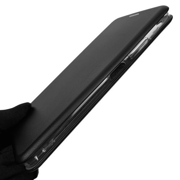 Чехол-книжка для Xiaomi Redmi Note 12 5G с подставкой на сяоми редми нот 12 5г чёрная 0002050 фото