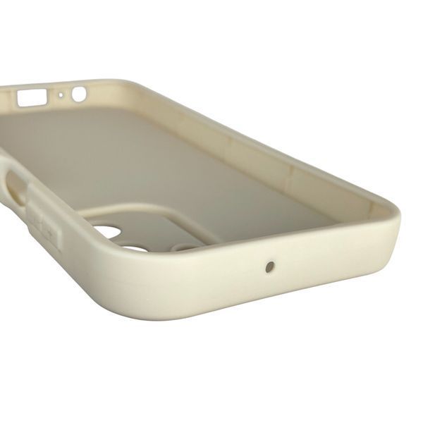 Чехол силиконовый оригинальный Soft Touch с 3D принтом смешного теда мишки для Samsung Galaxy M15 5G молочный (Полная защита камеры) 0048748 фото