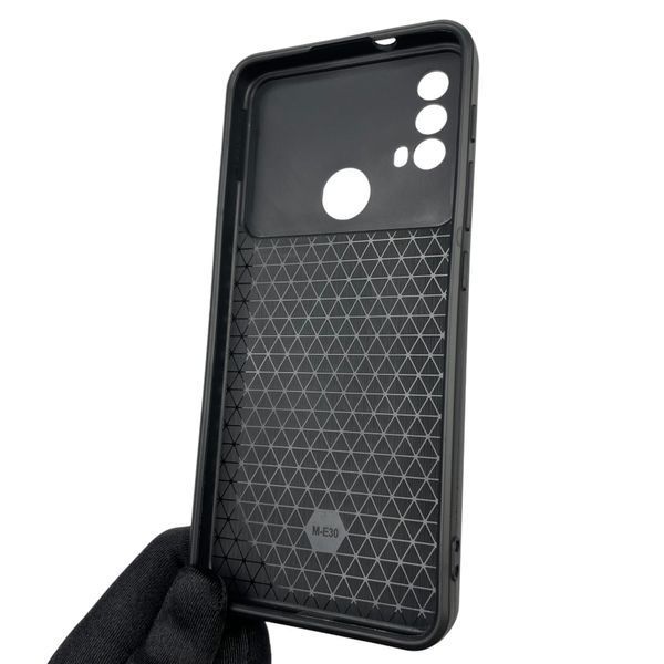 Чохол для Motorola Moto E40 PAVK0005UA броньований з кільцем зі шторкою на камеру на моторола е40 чорний 0001763 фото