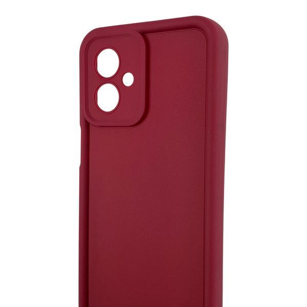 Чохол силіконовий Soft Touch для Motorola G54 бордовий (Повний захист камери) 0054415 фото