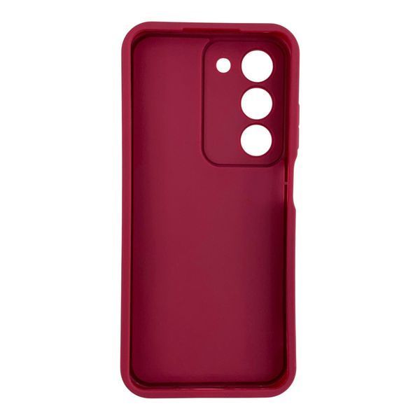 Чехол силиконовый Soft Touch для Realme C75 бордовый (Полная защита камеры) 0054182 фото