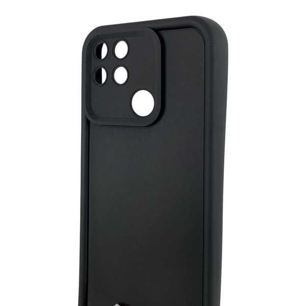 Чехол силиконовый Soft Touch для Realme Narzo 50A черный (Полная защита камеры) 0054132 фото