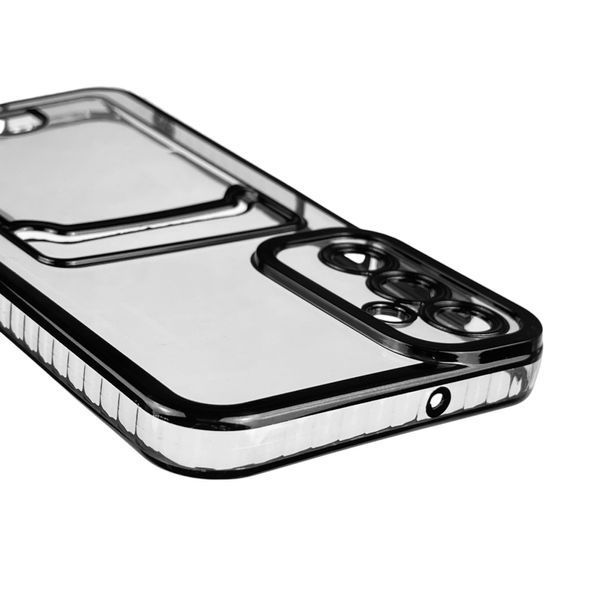 Чехол для Samsung Galaxy M34 5G (SM-M346) с чёрной окантовкой с карманом для карт на самсунг м34 чёрный 0013203 фото