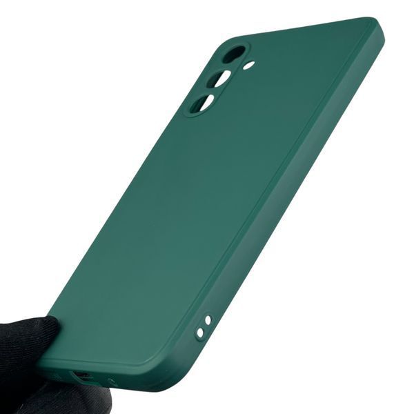 Чехол для Samsung Galaxy M54 5G (SM-M546B) с квадратными гранями с защитой камеры на самсунг м54 зелёный 0012640 фото