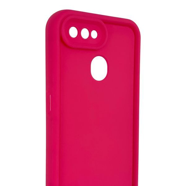Чохол силіконовий Soft Touch для Oppo A12 малиновий (Повний захист камери) 0054252 фото