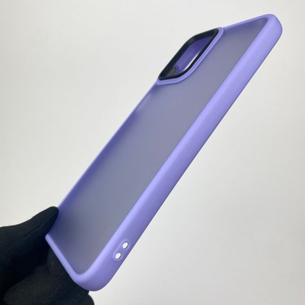 Чехол для Motorola Moto G13 PAWV0015 противоударный матовый с высокими бортами на моторола г13 сиреневый 0000762 фото