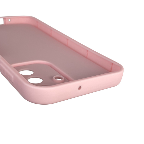 Чохол силіконовий Soft Touch з 3D принтом Майнкрафт для Samsung Galaxy A17 5G (SM-A175F) рожевий (Повний захист камери) 0041181 фото