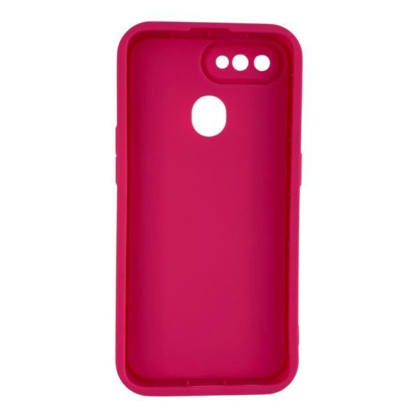 Чохол силіконовий Soft Touch для Oppo A12 малиновий (Повний захист камери) 0054252 фото