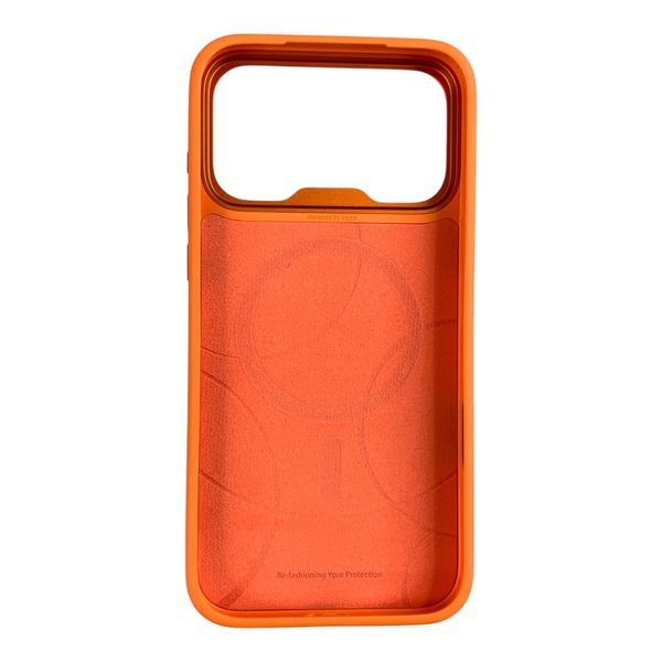 Чохол Kajsa Glamorous Mermaid для iPhone 18 Pro Max помаранчевий Orange Plus (MagSafe, металеве кільце камери, преміум) 0062120 фото