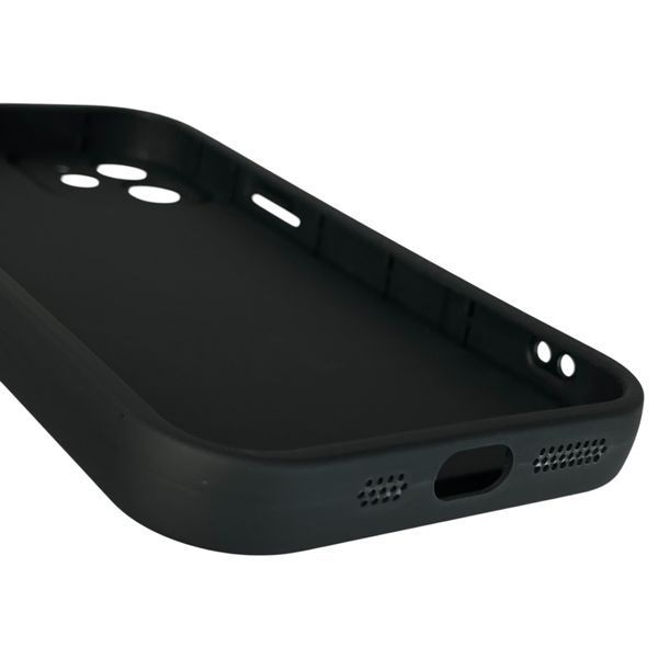 Чохол силіконовий Soft Touch для Apple iPhone 12 чорний (Повний захист камери) 0044238 фото