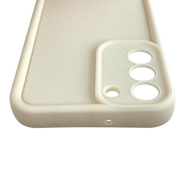Чохол силіконовий Soft Touch для Samsung Galaxy S22 Plus молочний (Повний захист камери) 0054076 фото