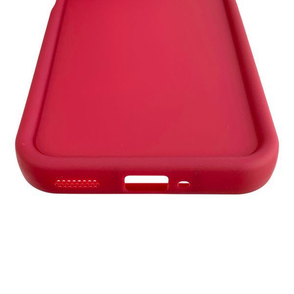 Чехол силиконовый Soft Touch для Realme C75 бордовый (Полная защита камеры) 0054182 фото