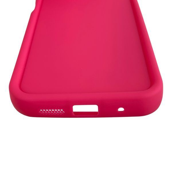 Чехол силиконовый Soft Touch для Xiaomi Poco M3 малиновый (Полная защита камеры) 0053881 фото